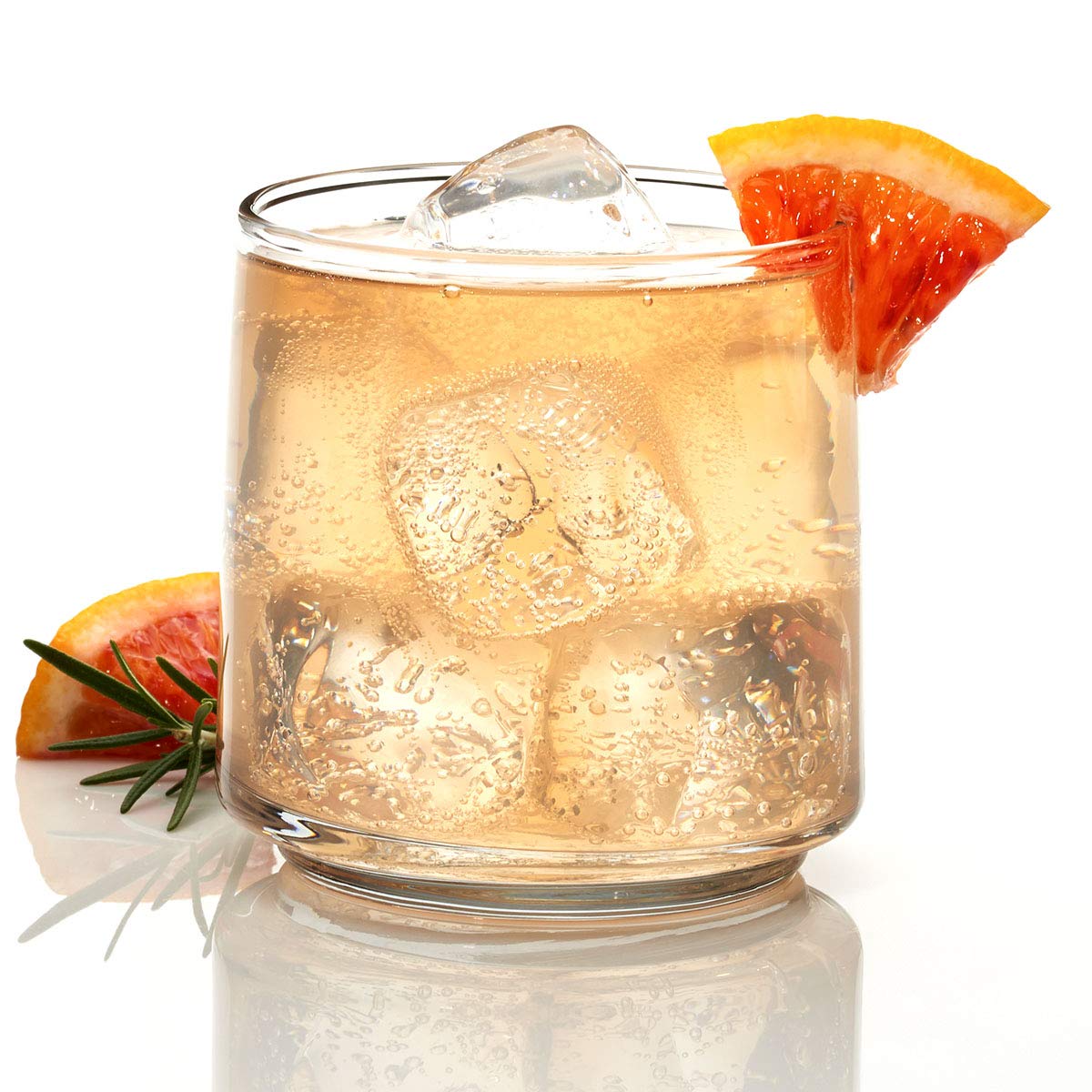 Anchor Hocking Finlandia Drinking Glasses, 16 Piece Set, (8) 12 Ounce, (8) 16 Ounce, Clear Glass - Image 4