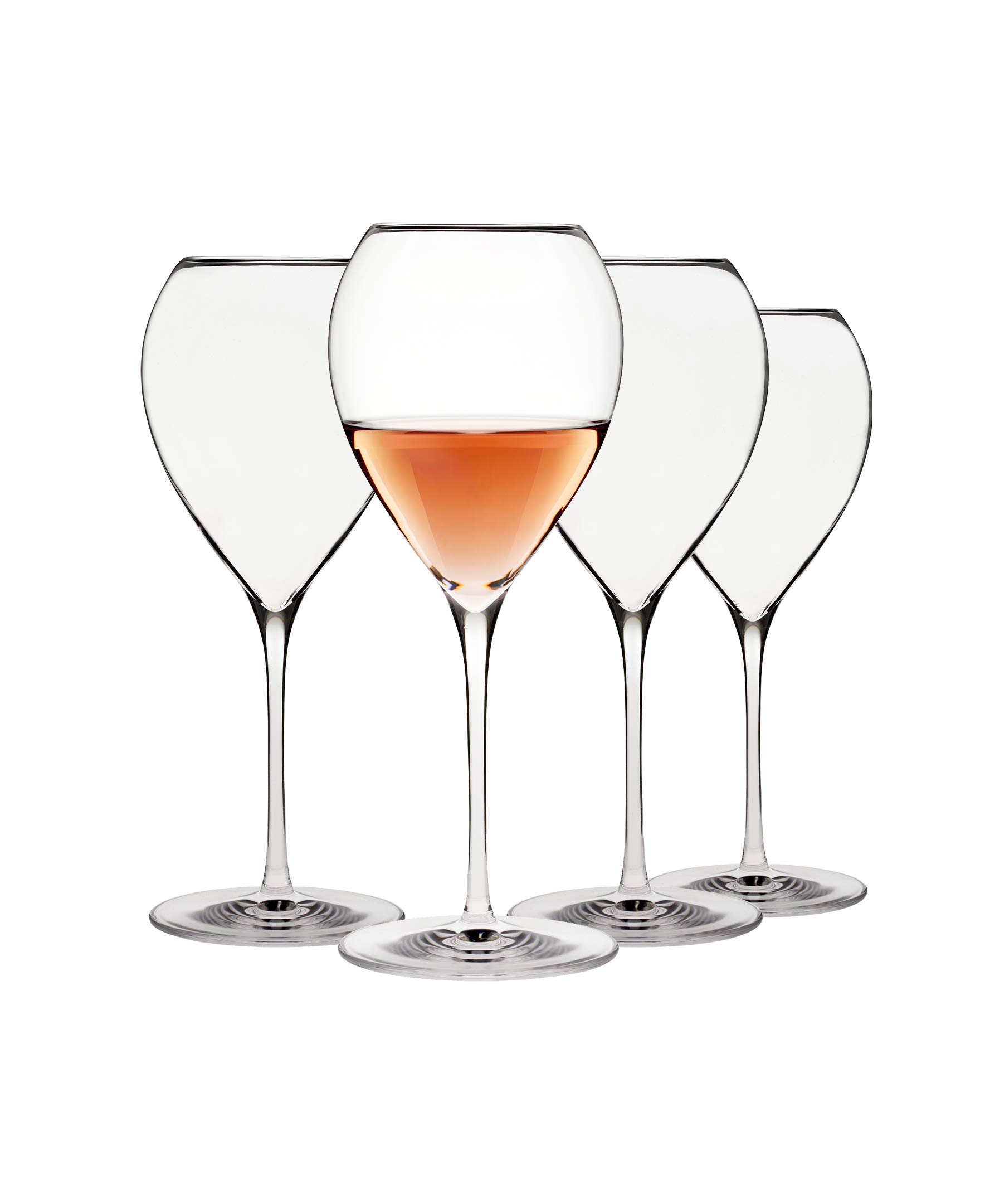 ONEIDA Flavor First, Crisp & Fresh, Set of 4, Crystal Wine Glasses by Karen MacNeil, Designed for Champagne, Rosé, and White Wines - Image 4